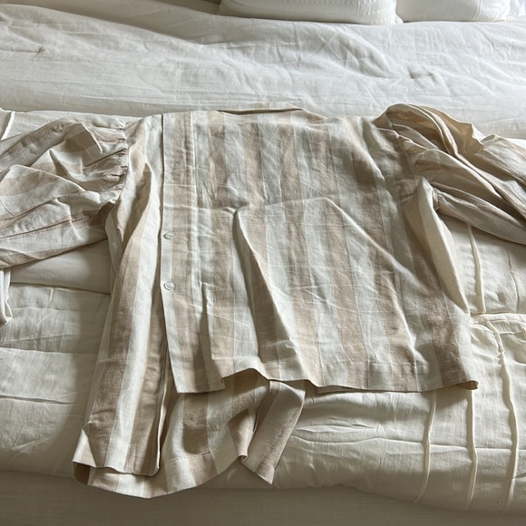 Et Tigre Asymmetrical Button Down Shirt, EMERGENCY SALE: PRICE FIRM - Picture 5 of 16